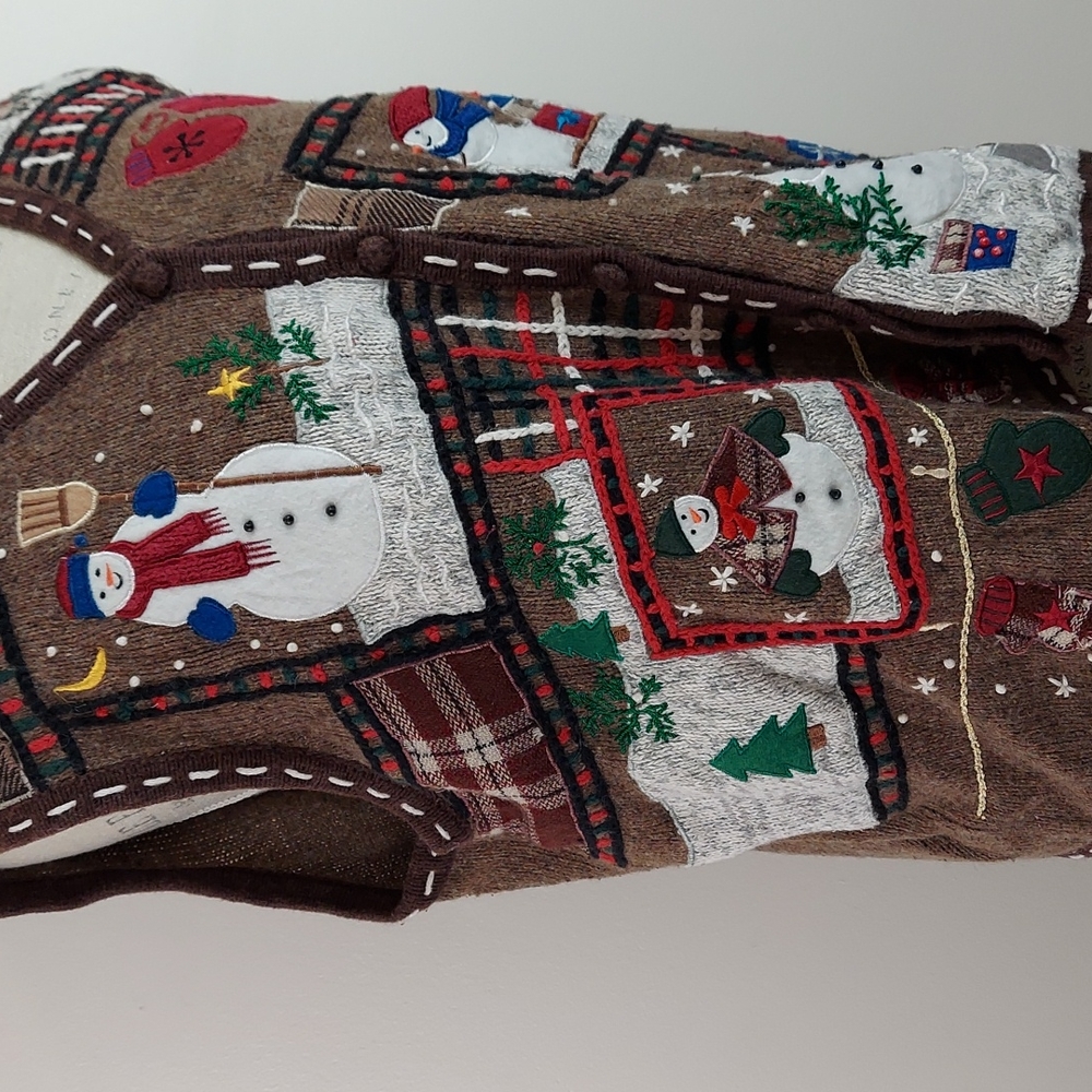 Designers Orginals Patchwork Style Christmas/Wint… - image 2